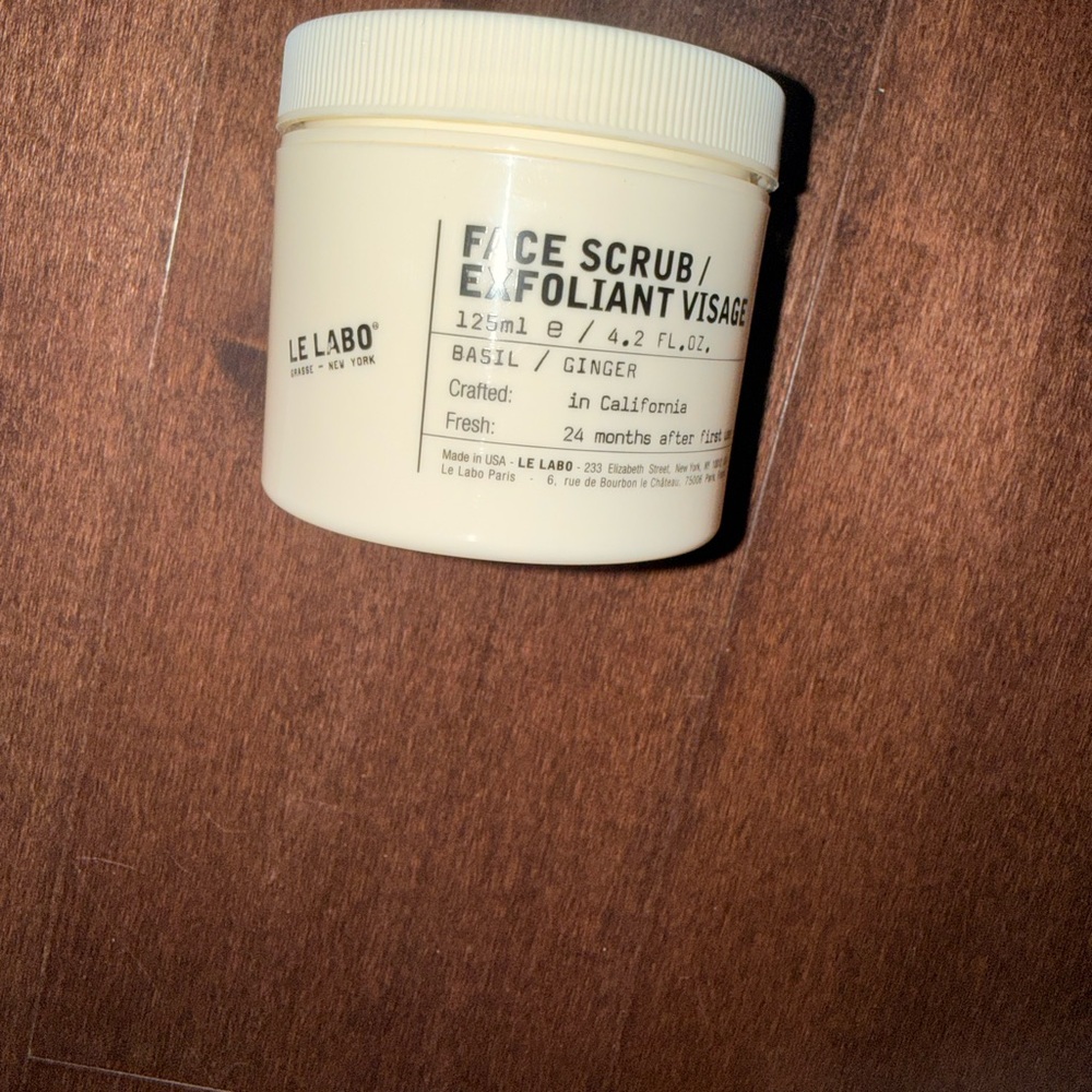 New Le Labo Face Scrub